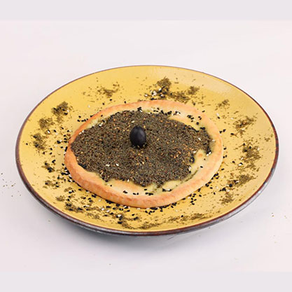 Manakish Zaatar With Chi/Meat